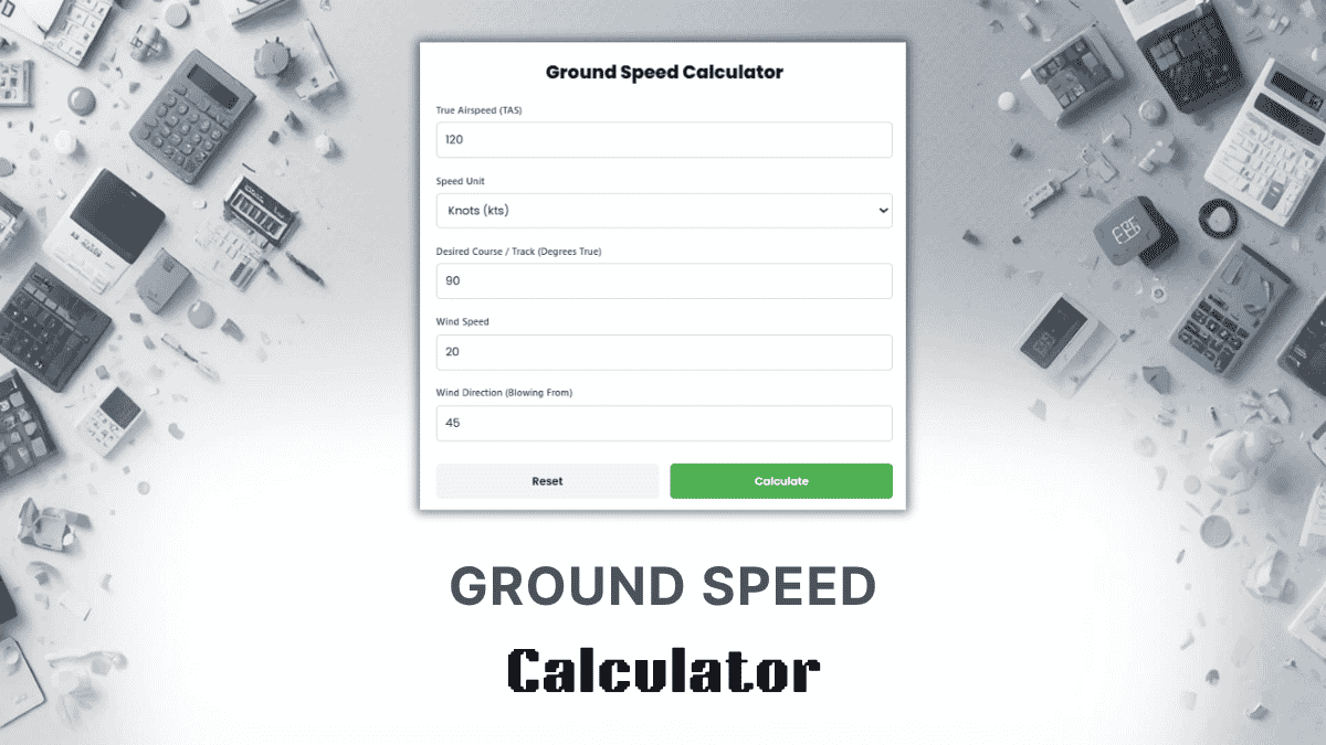 Ground Speed Calculator