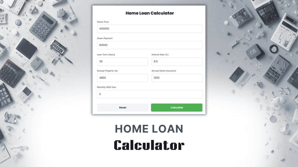 Home Loan Calculator