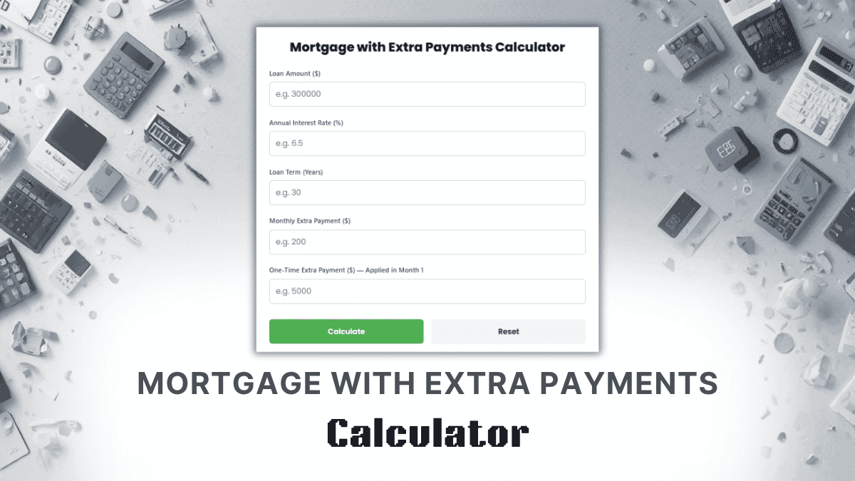 Mortgage With Extra Payments Calculator