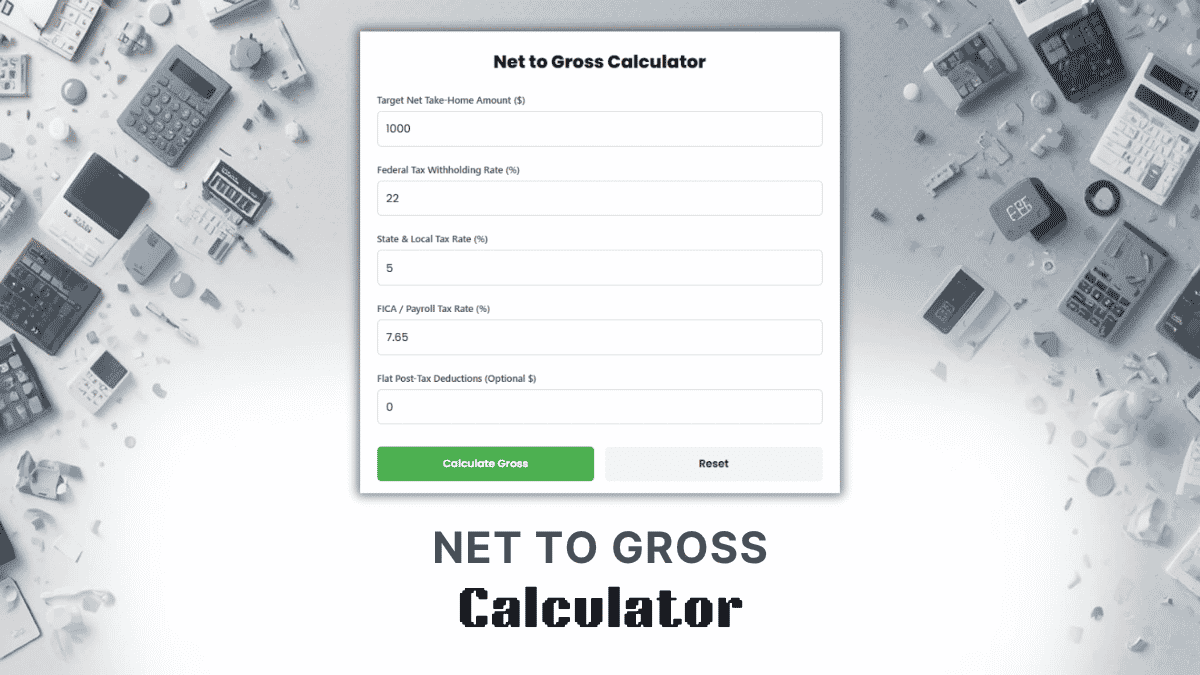 Net To Gross Calculator