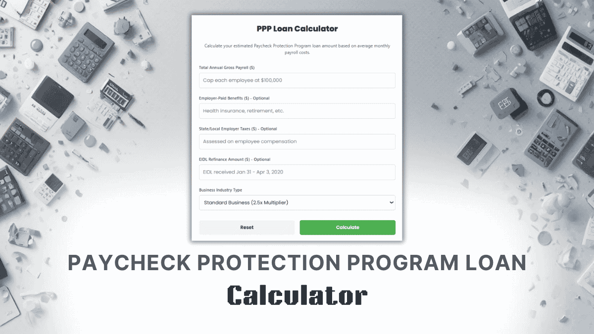 Paycheck Protection Program Loan Calculator