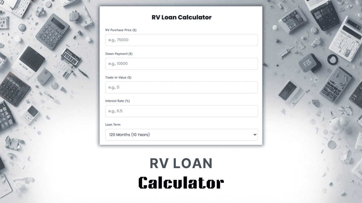 RV Loan Calculator