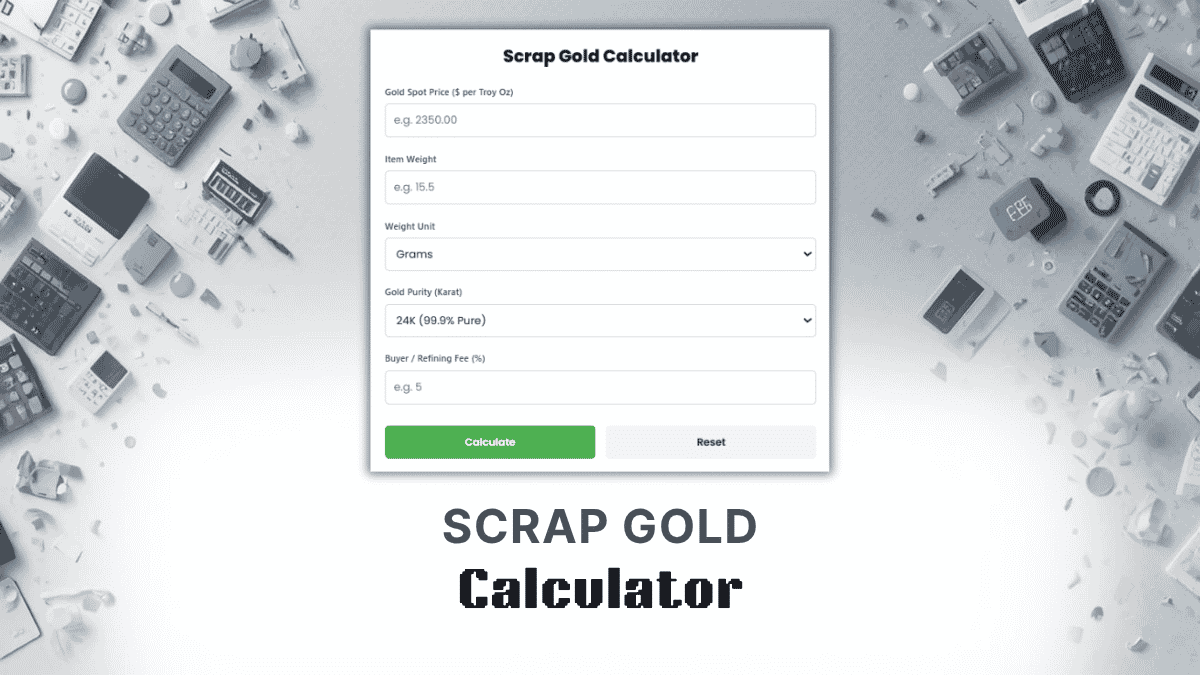 Scrap Gold Calculator