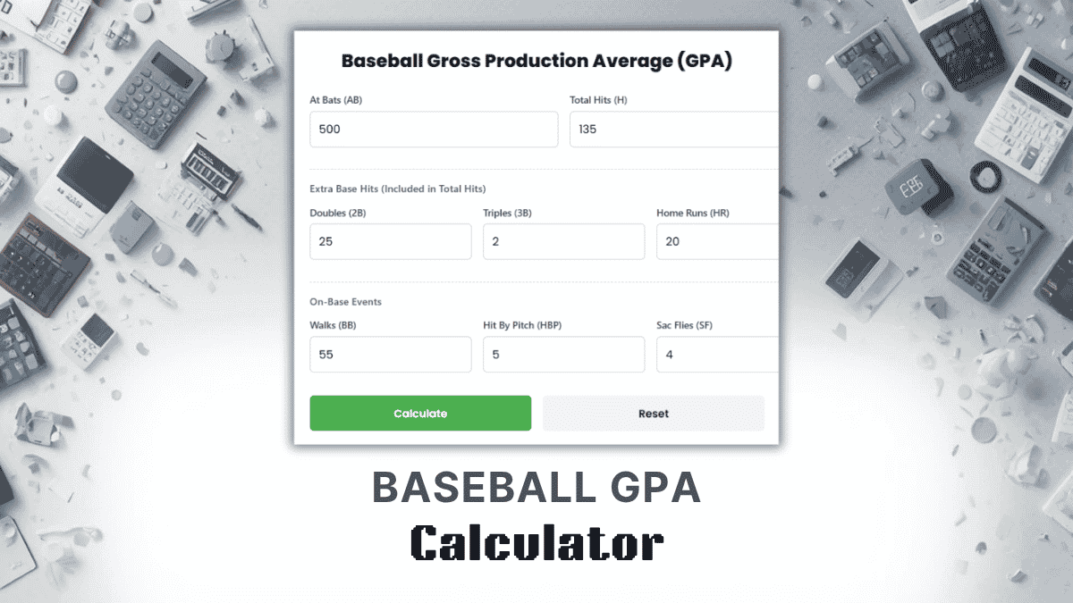 Baseball GPA Calculator