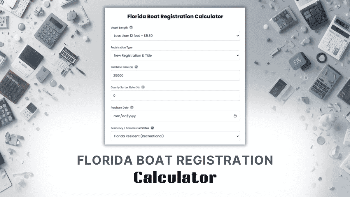 Florida Boat Registration Calculator