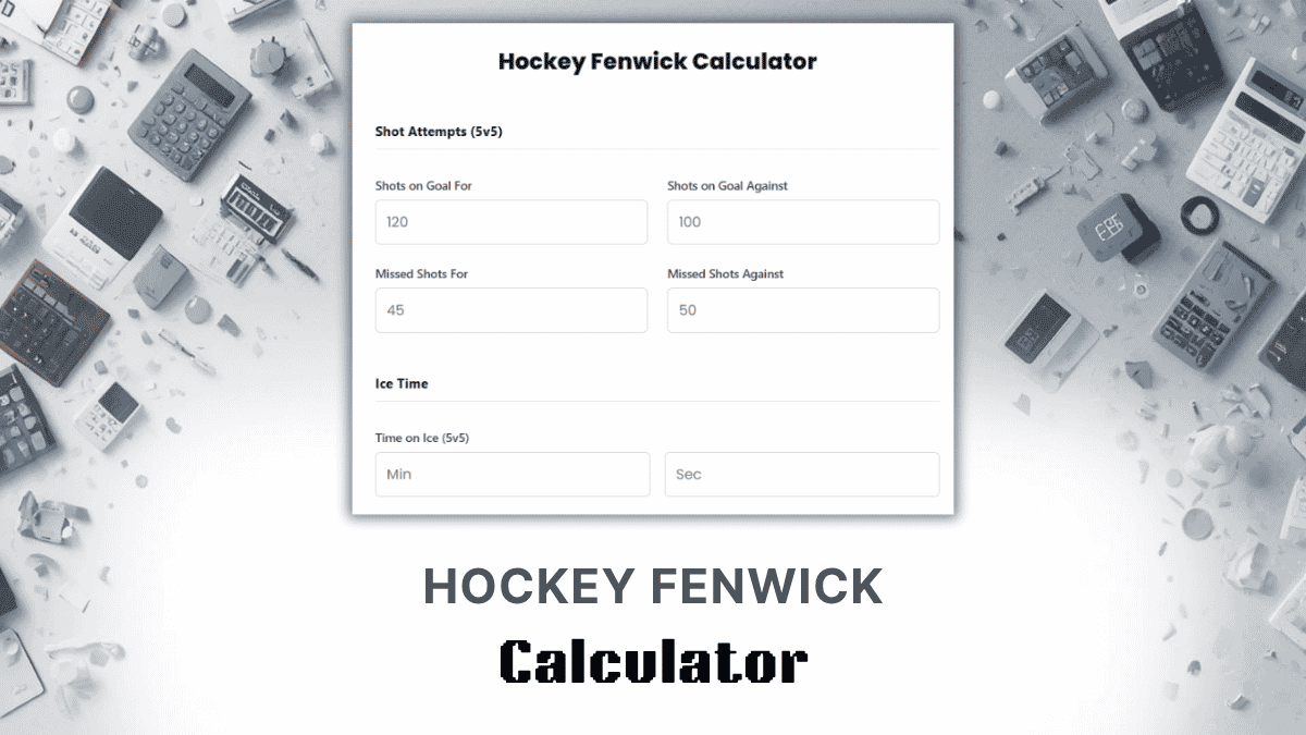 Hockey Fenwick Calculator