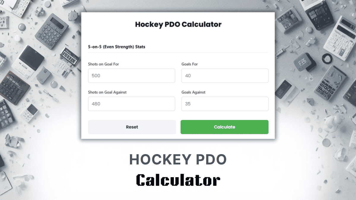 Hockey PDO Calculator