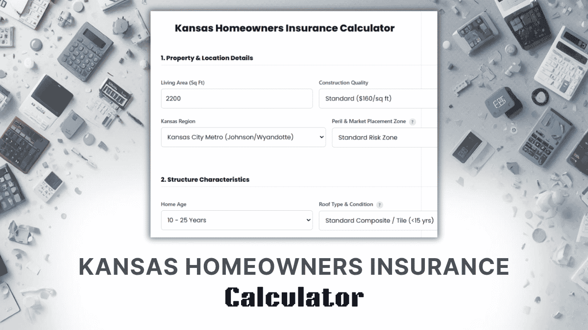 Kansas Homeowners Insurance Calculator