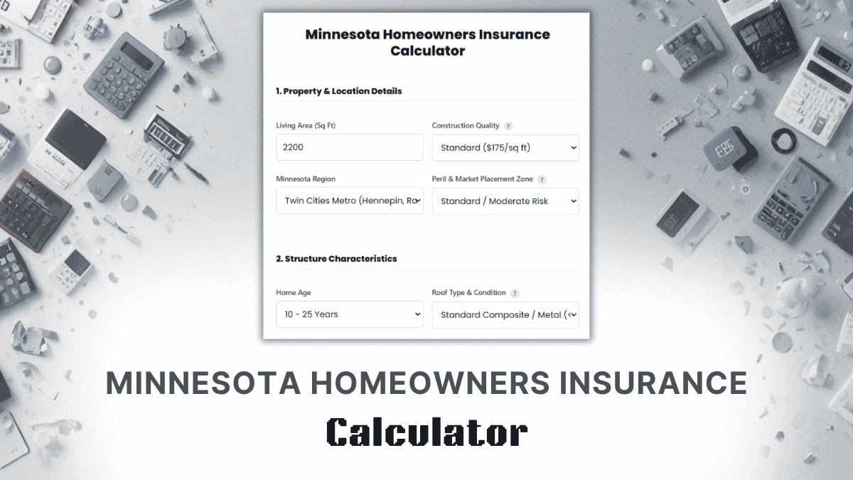 Minnesota Homeowners Insurance Calculator