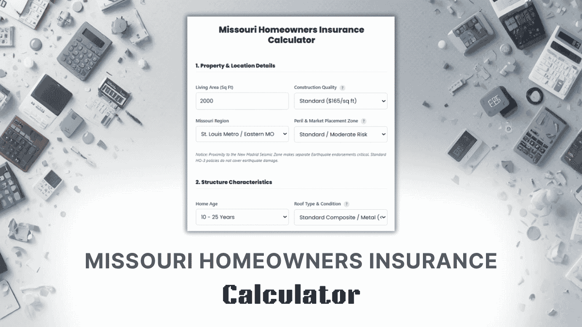 Missouri Homeowners Insurance Calculator