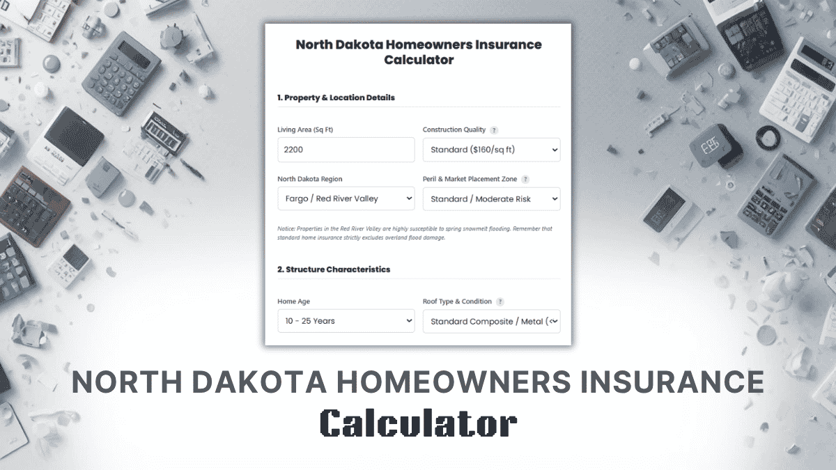 North Dakota Homeowners Insurance Calculator