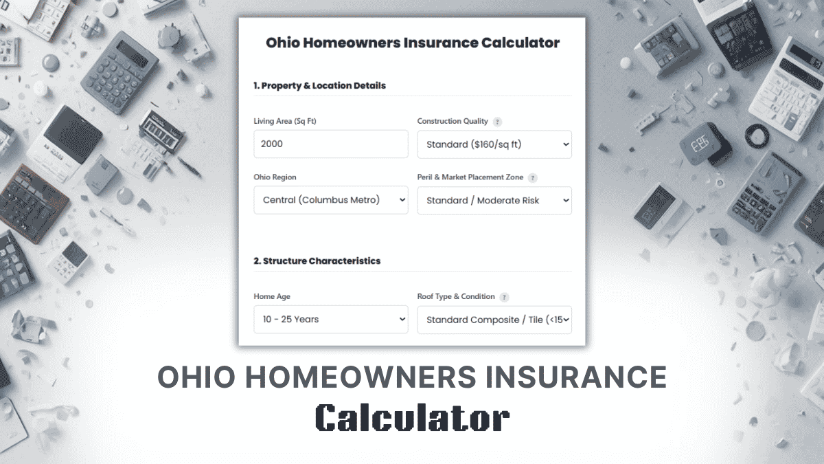 Ohio Homeowners Insurance Calculator