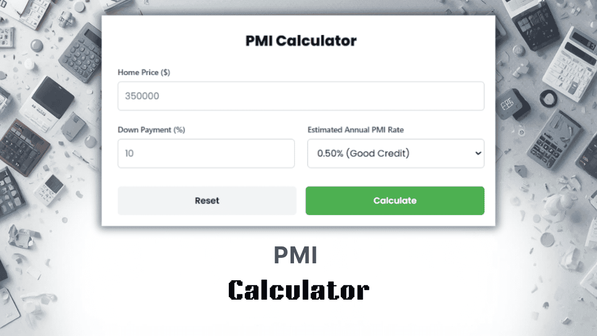 PMI Calculator