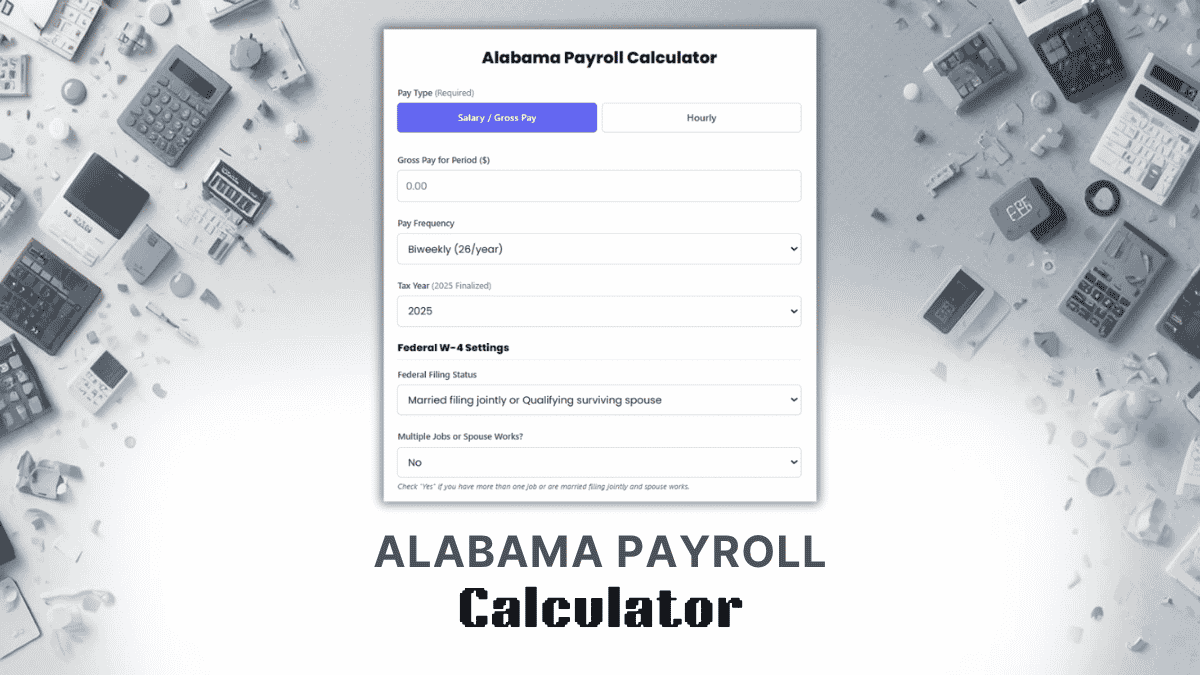 Alabama Payroll Calculator