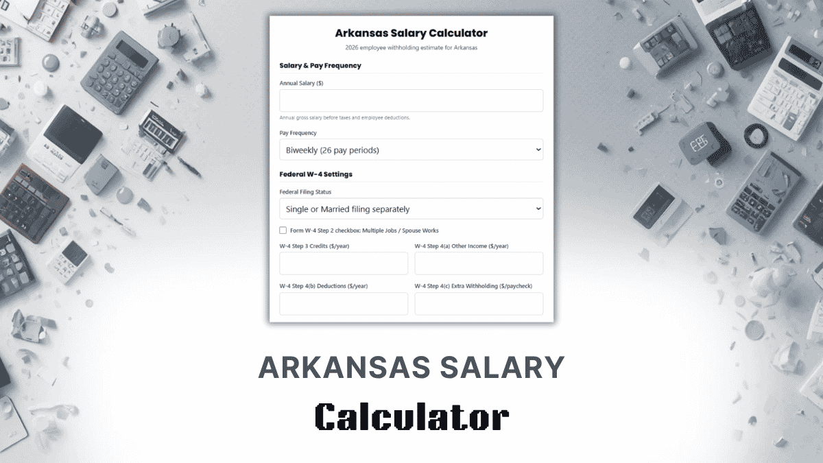 Arkansas Salary Calculator
