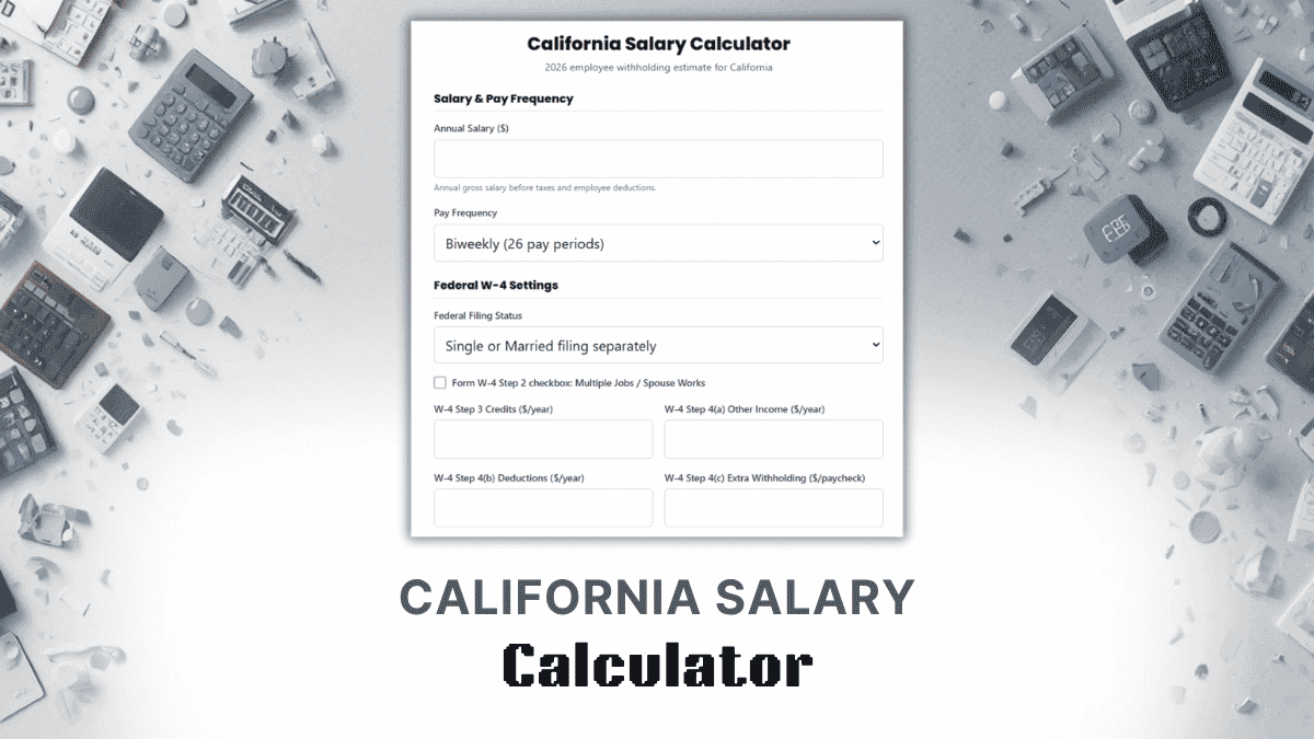 California Salary Calculator