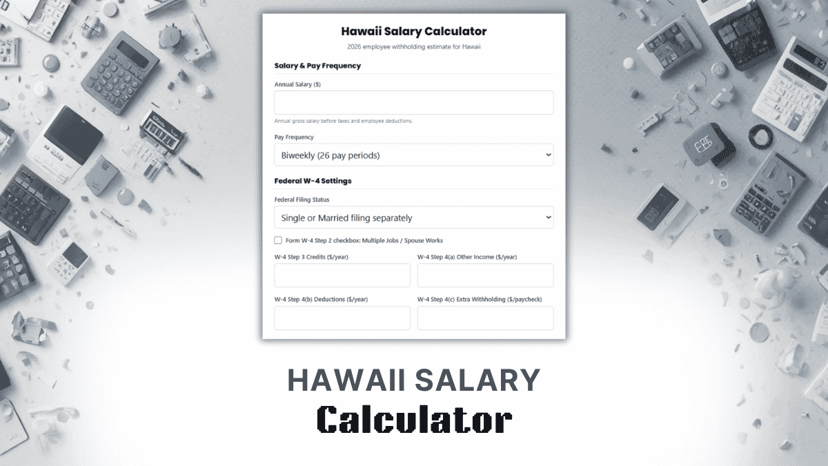 Hawaii Salary Calculator