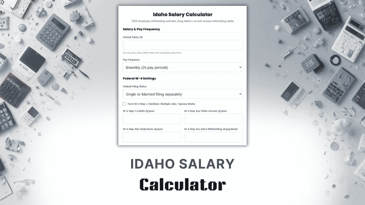 Idaho Salary Calculator