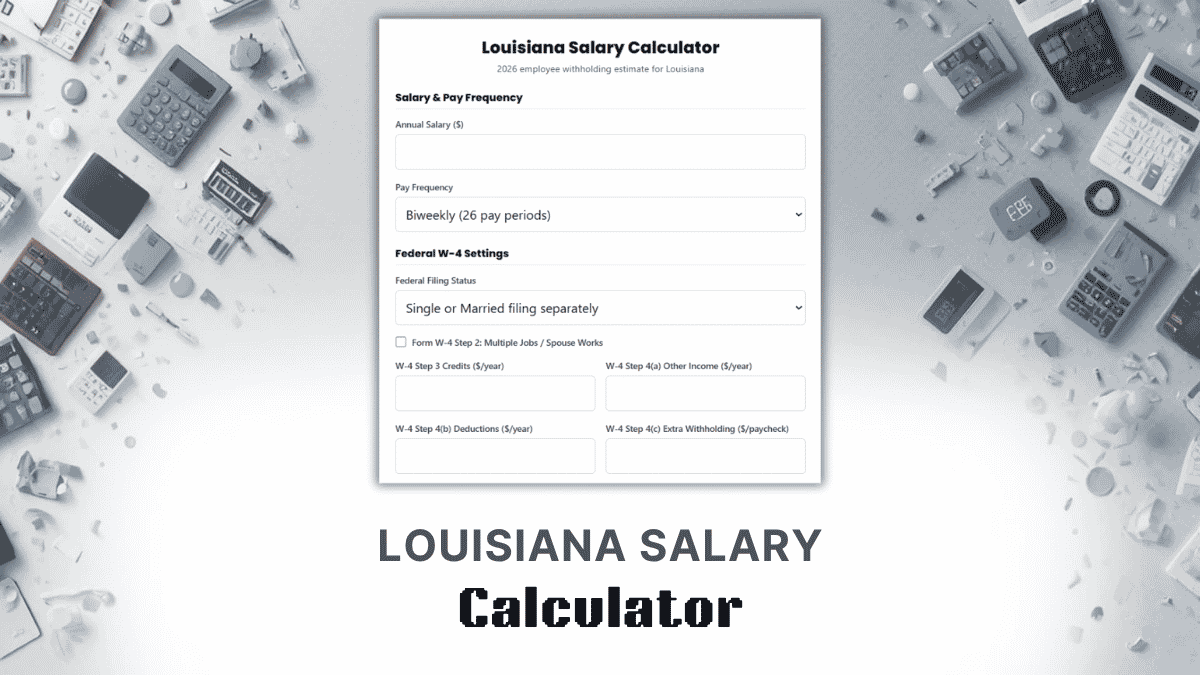 Louisiana Salary Calculator