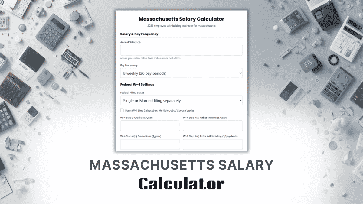 Massachusetts Salary Calculator