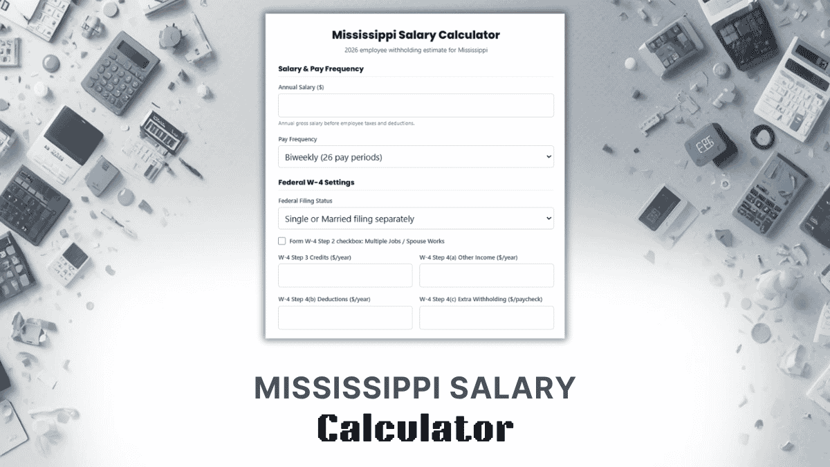 Mississippi Salary Calculator
