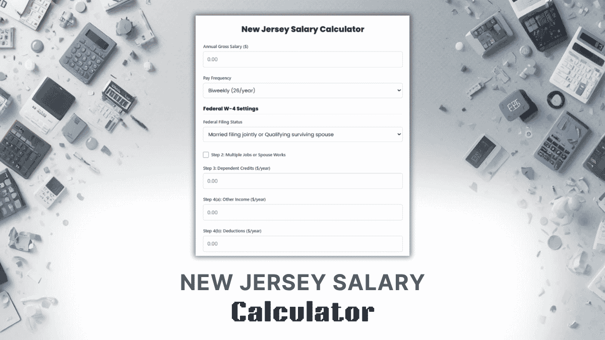 New Jersey Salary Calculator