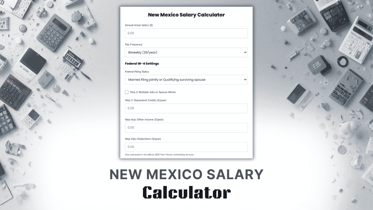New Mexico Salary Calculator