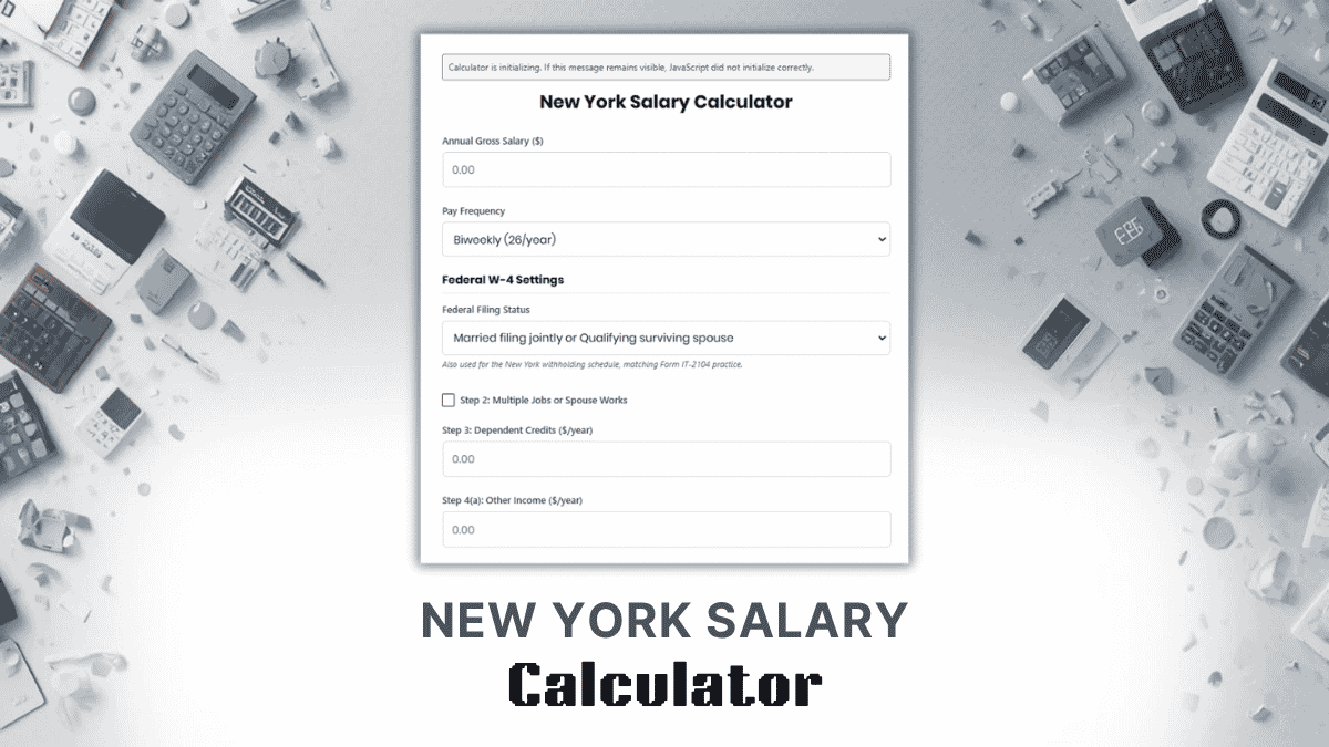 New York Salary Calculator