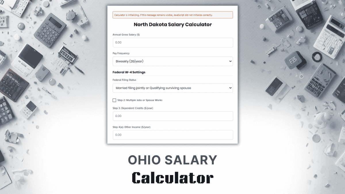 Ohio Salary Calculator
