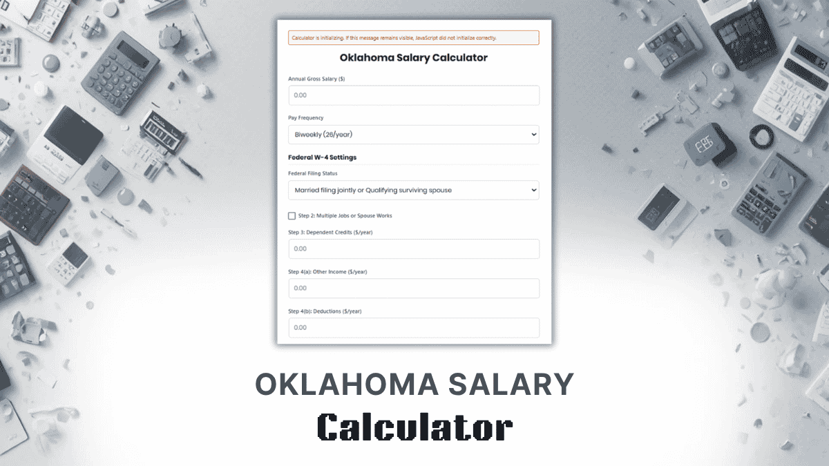 Oklahoma Salary Calculator