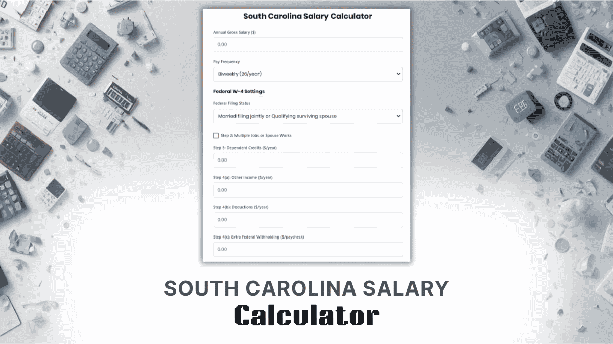 South Carolina Salary Calculator