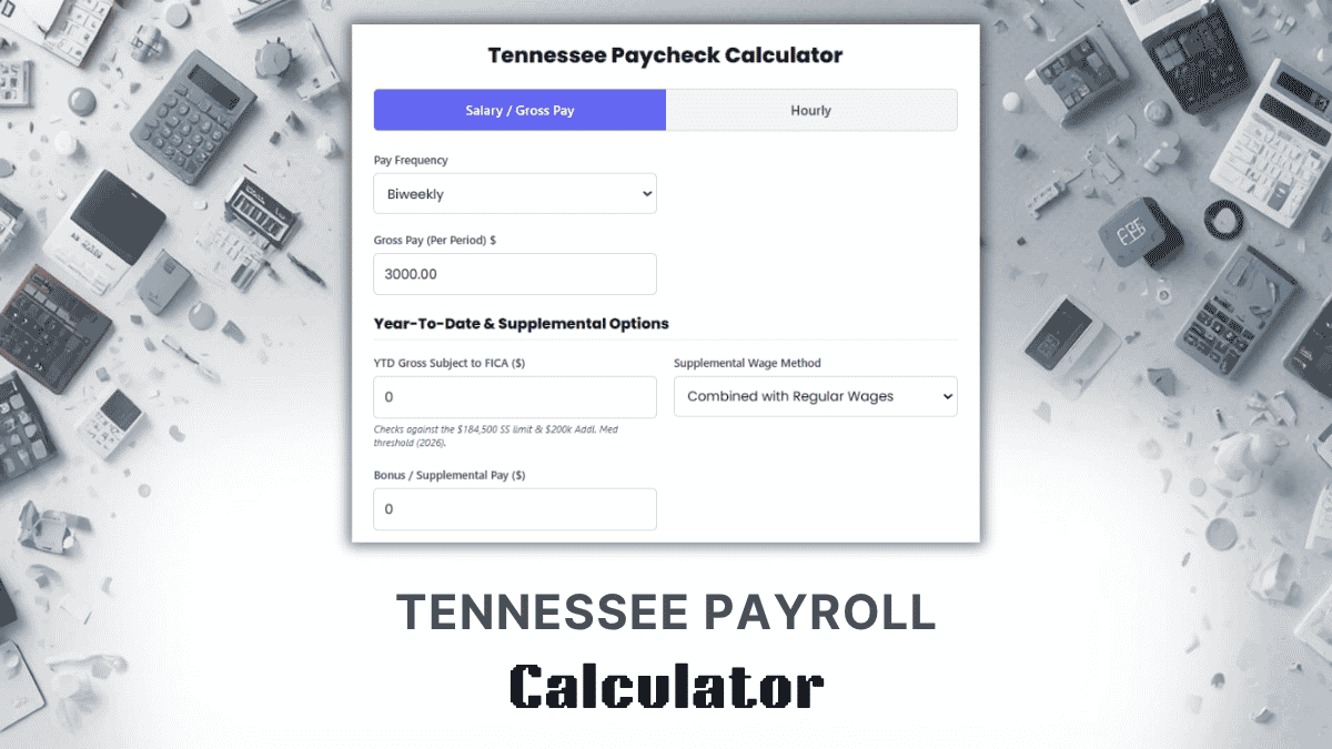 Tennessee Payroll Calculator