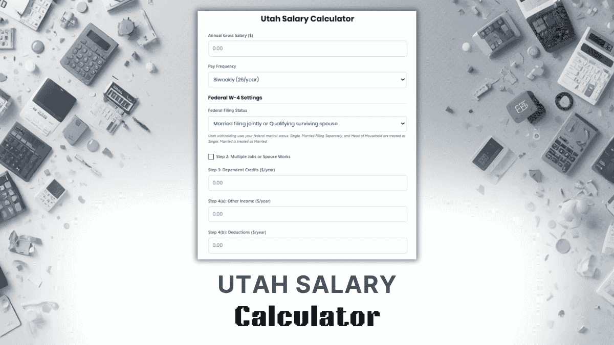 Utah Salary Calculator