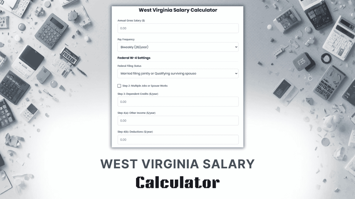 West Virginia Salary Calculator