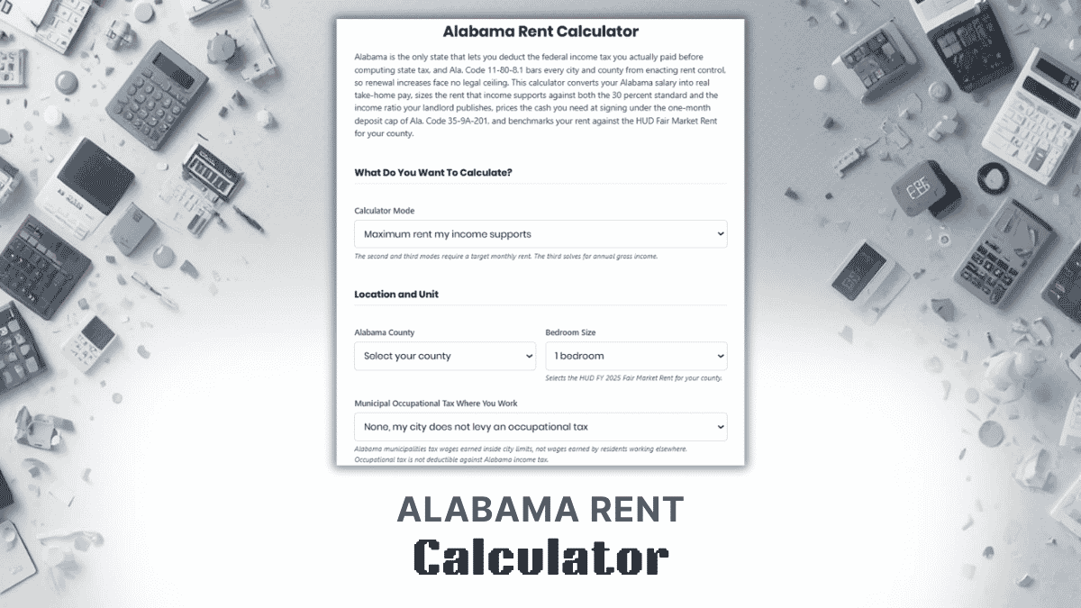 Alabama Rent Calculator