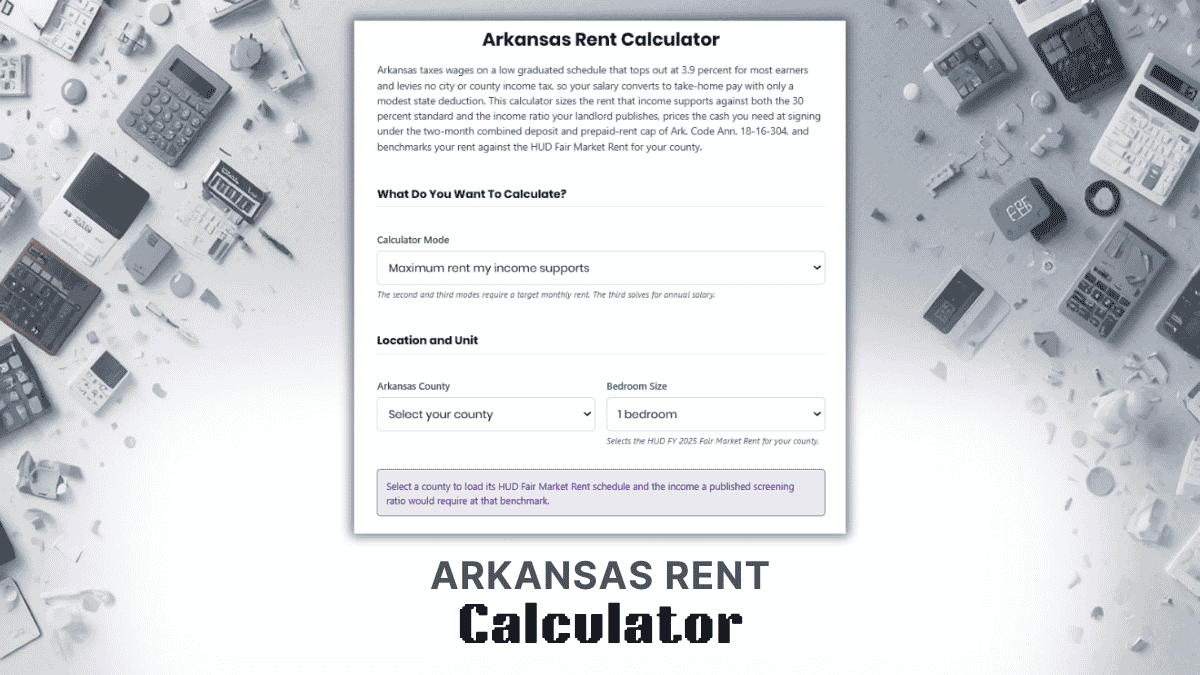 Arkansas Rent Calculator