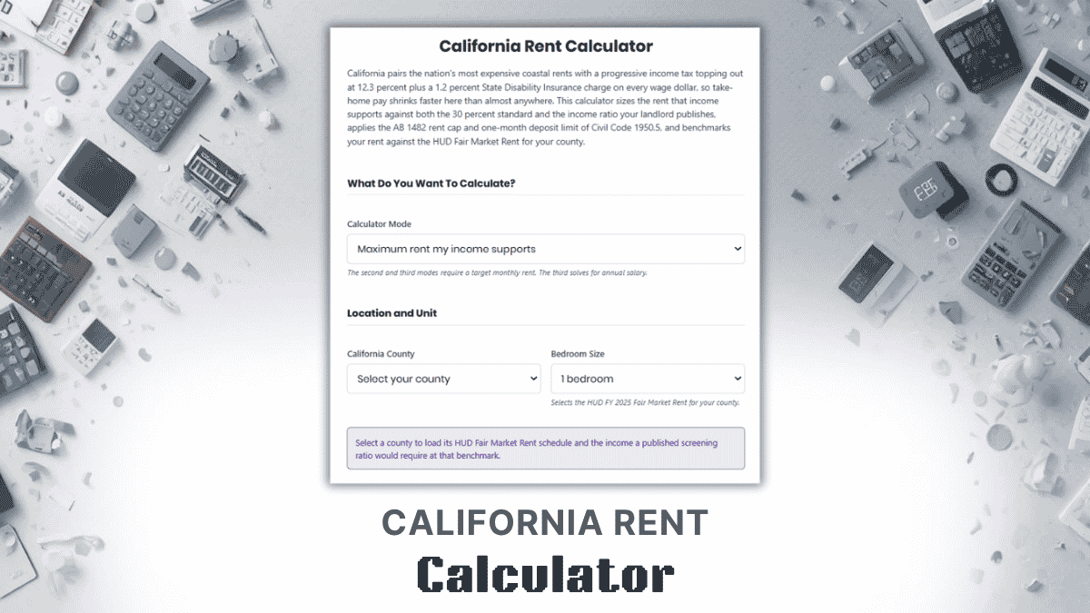 California Rent Calculator