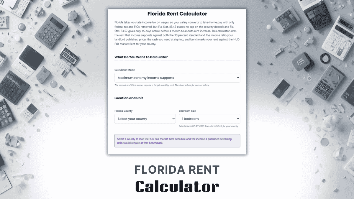 Florida Rent Calculator