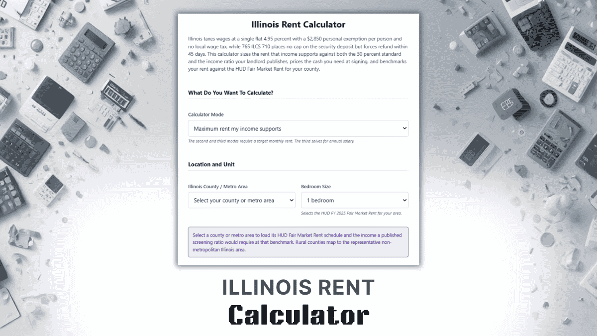 Illinois Rent Calculator