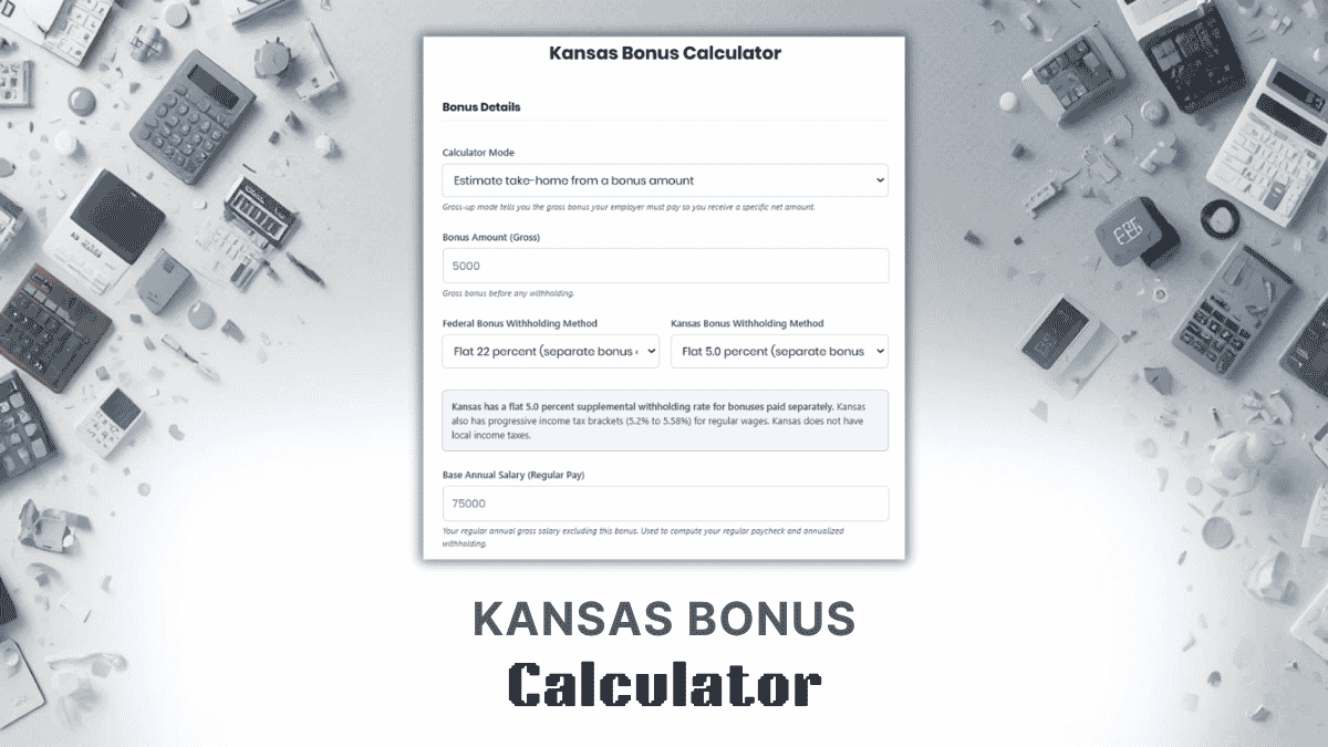 Kansas Bonus Calculator