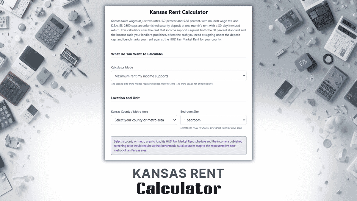 Kansas Rent Calculator