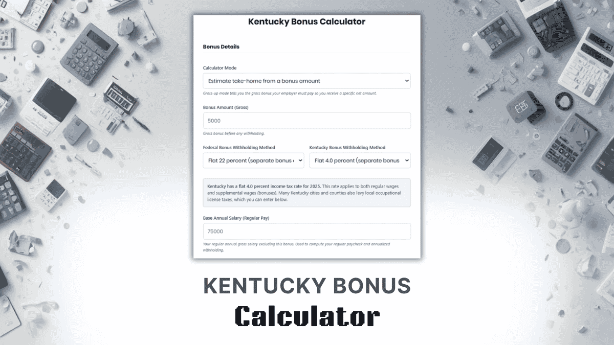 Kentucky Bonus Calculator