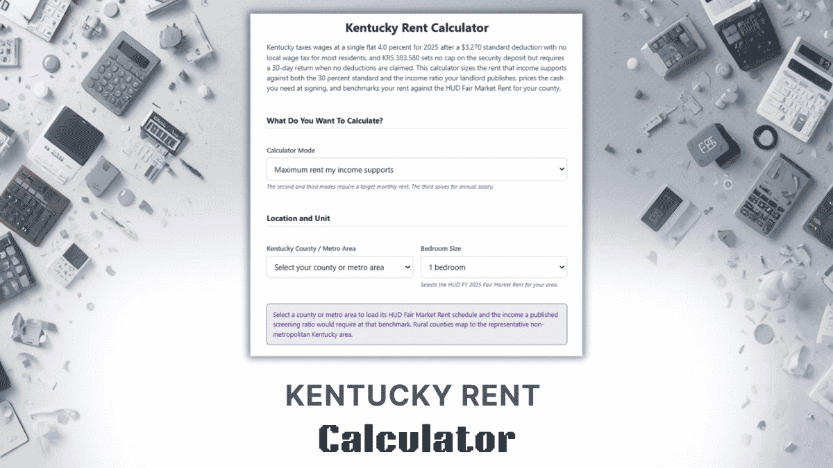 Kentucky Rent Calculator