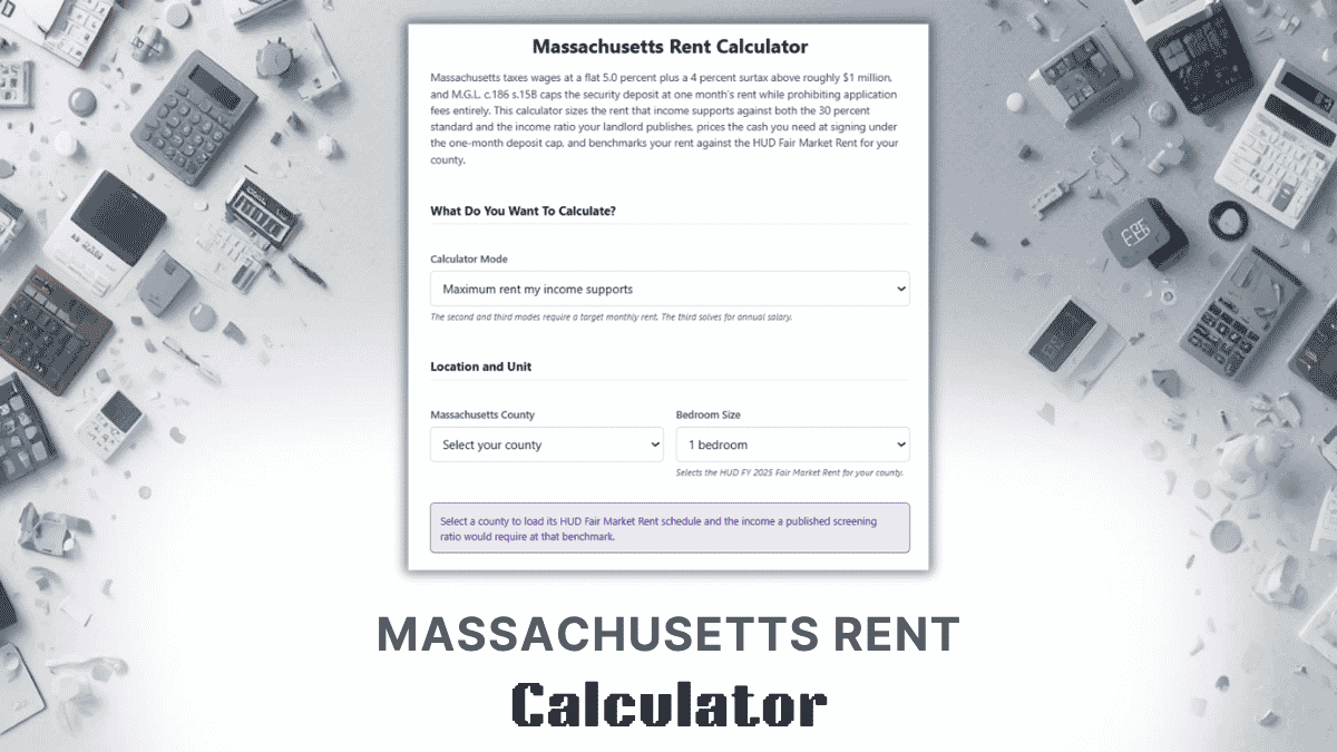 Massachusetts Rent Calculator