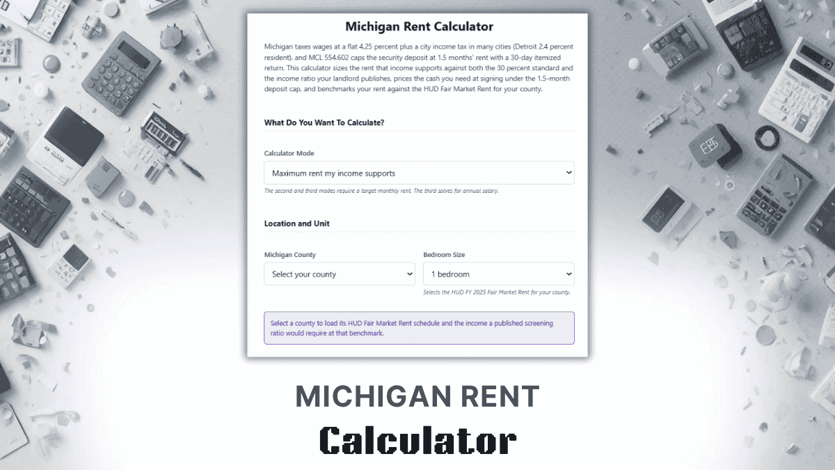 Michigan Rent Calculator