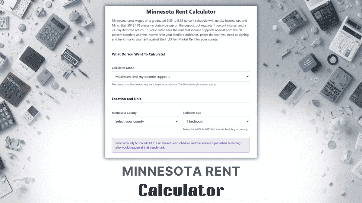 Minnesota Rent Calculator
