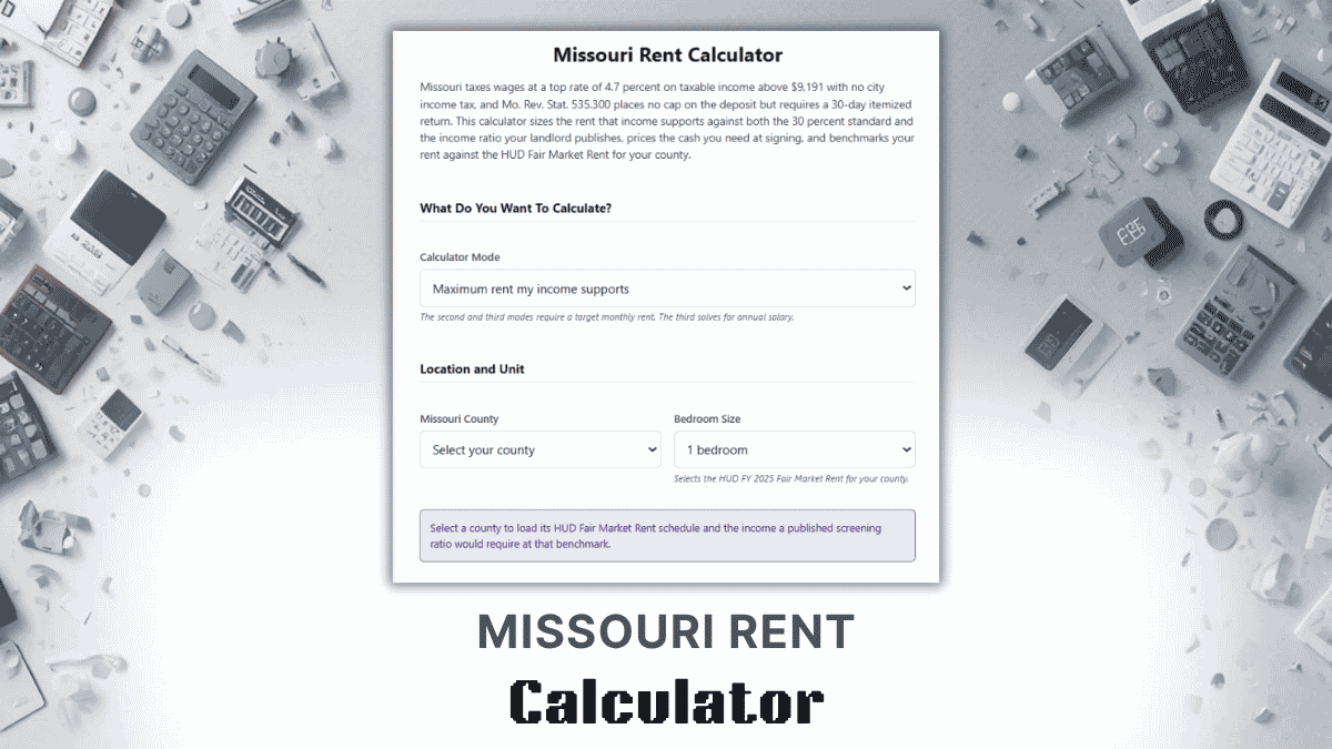 Missouri Rent Calculator