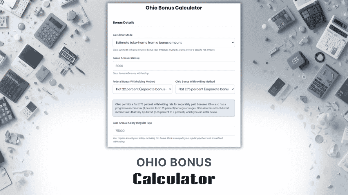 Ohio Bonus Calculator