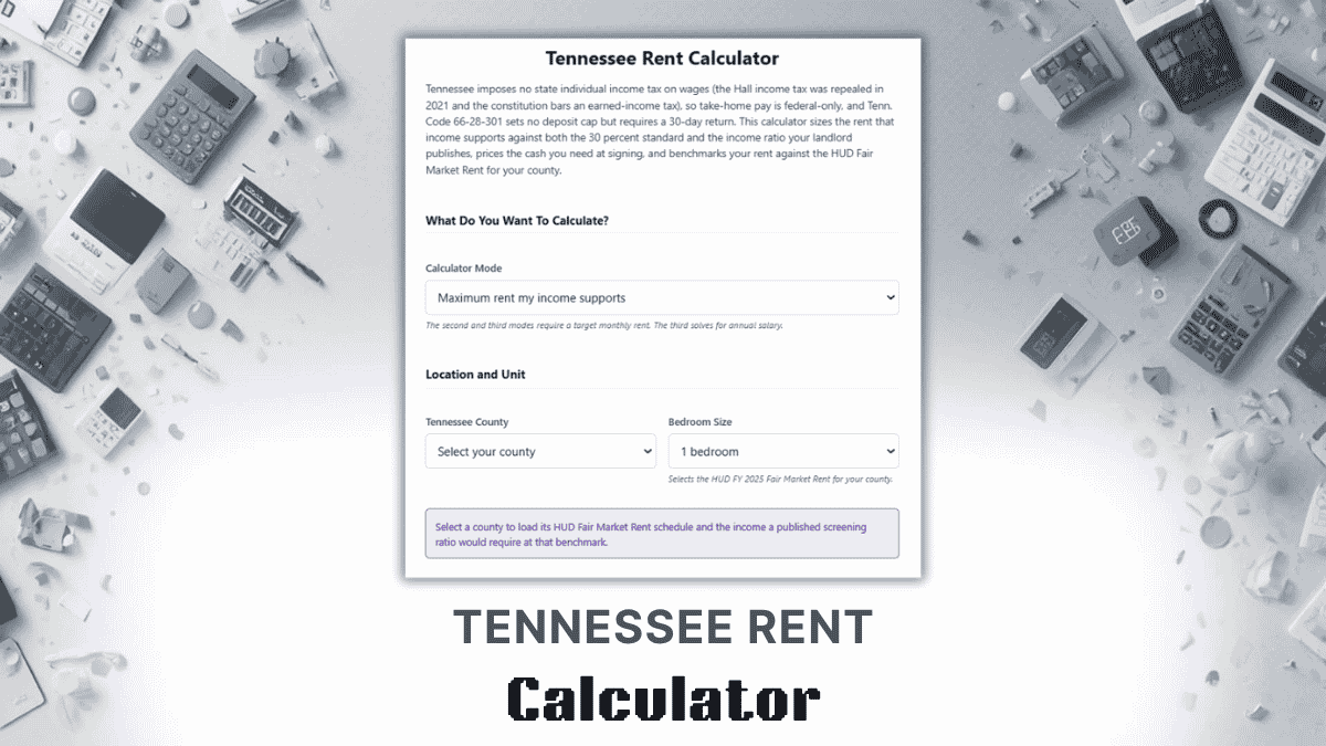 Tennessee Rent Calculator