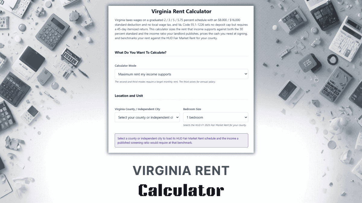 Virginia Rent Calculator